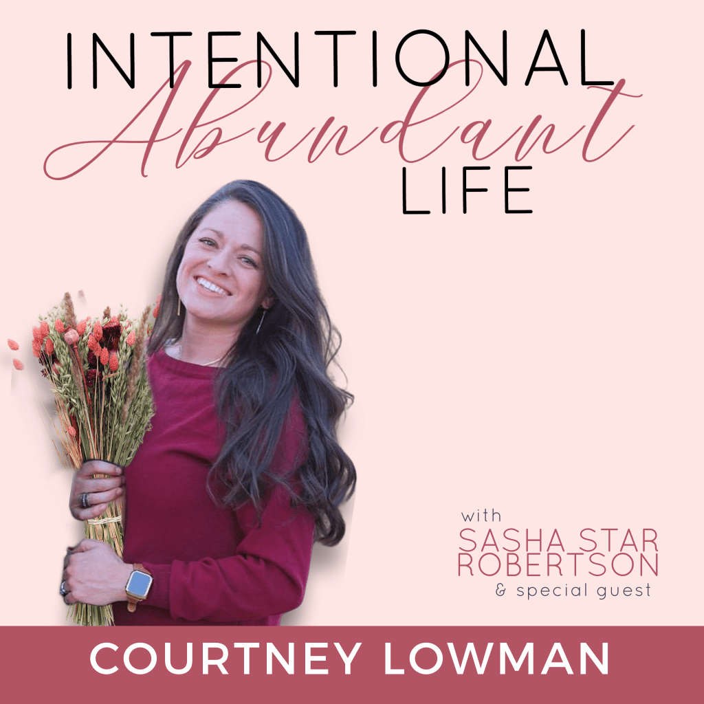 Special Guest Courtney Lowman; wife, mom, speaker, host of The Journey of Ruth Podcast, and a discipler of young women, is on the Intentional Abundant Life Podcast sharing an encouraging and eye opening conversation about discipleship and her testimony about growing up as a pastors kid. Special Guest Courtney Lowman; wife, mom, speaker, host of The Journey of Ruth Podcast, and a discipler of young women, is on the Intentional Abundant Life Podcast sharing an encouraging and eye opening conversation about discipleship and her testimony about growing up as a pastors kid.