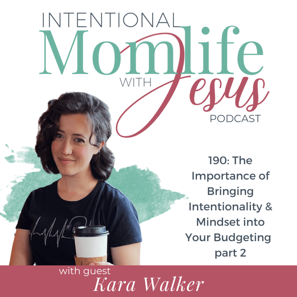 In this episode of the Intentional Momlife with Jesus Podcast Sasha chats with Kara Walker. Kara Walker graduated from college debt-free, and is now on a quest to help other students do the same with her podcast, "Money and Mental Peace!" She is a twenty-something Christian entrepreneur, amateur snowboarder, and recovering over-achiever. Kara enjoys goal-setting, budgeting, and living a debt-free lifestyle, and wants to help YOU do the same! Kara shares about save, spend, give and dives into budgeting.